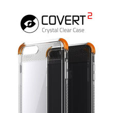 Cargar imagen en el visor de la galería, iPhone 8+ Plus Case, Ghostek Covert 2 Series for iPhone 8+ Plus Protective Case [ Orange] (Color in image: Teal)
