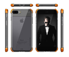 Cargar imagen en el visor de la galería, iPhone 7+ Plus Case, Ghostek Covert 2 Series for iPhone 7+ Plus Protective Case [ Orange] (Color in image: Black)
