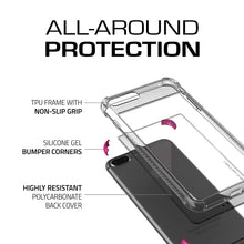 Cargar imagen en el visor de la galería, iPhone 8+ Plus Case, Ghostek Covert 2 Series for iPhone 8+ Plus Protective Case [ Pink] (Color in image: Red)
