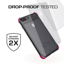 Cargar imagen en el visor de la galería, iPhone 8+ Plus Case, Ghostek Covert 2 Series for iPhone 8+ Plus Protective Case [ Pink] (Color in image: Orange)
