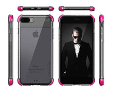 Cargar imagen en el visor de la galería, iPhone 8+ Plus Case, Ghostek Covert 2 Series for iPhone 8+ Plus Protective Case [ Pink] (Color in image: Black)
