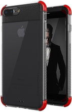 Cargar imagen en el visor de la galería, iPhone 7+ Plus Case, Ghostek Covert 2 Series for iPhone 7+ Plus Protective Case [ Red] (Color in image: Red)
