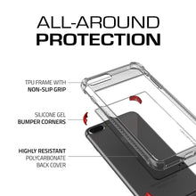 Cargar imagen en el visor de la galería, iPhone 7+ Plus Case, Ghostek Covert 2 Series for iPhone 7+ Plus Protective Case [ Red] (Color in image: Orange)
