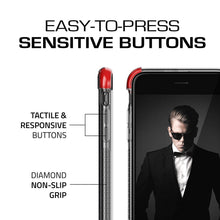 Cargar imagen en el visor de la galería, iPhone 7+ Plus Case, Ghostek Covert 2 Series for iPhone 7+ Plus Protective Case [ Red] (Color in image: Pink)
