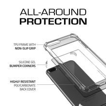 Cargar imagen en el visor de la galería, iPhone 8+ Plus Case, Ghostek Covert 2 Series for iPhone 8+ Plus Protective Case [ White] (Color in image: Red)
