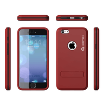 Cargar imagen en el visor de la galería, iphone-6-plus-waterproof-case-ghostek-bullet-red-apple-iphone-6-plus-waterproof-case-w-attached-screen-protector-lifetime-warranty-apple-iphone-6-plus-slim-fitted-waterproof-shock-proof-dust-proof-dirt-proof-snow-proof-cover-case-ghocas204 (Color in image: silver)
