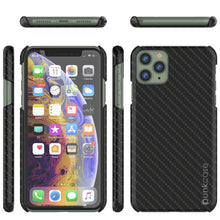 Load image into Gallery viewer, iPhone 11 Pro Max Case, Punkcase CarbonShield, Heavy Duty &amp; Ultra Thin 2 Piece Dual Layer [shockproof] 
