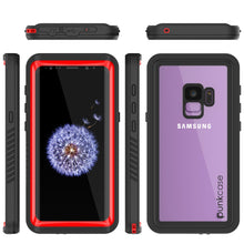 Cargar imagen en el visor de la galería, Galaxy S9 Waterproof Case, Punkcase [Extreme Series] [Slim Fit] [IP68 Certified] [Shockproof] [Snowproof] [Dirproof] Armor Cover W/ Built In Screen Protector for Samsung Galaxy S9 [Red] (Color in image: Light Blue)
