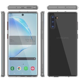 Galaxy Note 10 Punkcase Lucid-2.0 Series Slim Fit Armor Clear Case Cover (Color in image: Black)