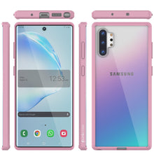 Load image into Gallery viewer, Galaxy Note 10+ Plus Punkcase Lucid-2.0 Series Slim Fit Armor Crystal Pink Case Cover (Color in image: Black)
