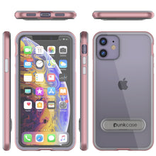 Cargar imagen en el visor de la galería, iPhone 12 Case, PUNKcase [LUCID 3.0 Series] [Slim Fit] Protective Cover w/ Integrated Screen Protector [Rose Gold] (Color in image: Gold)
