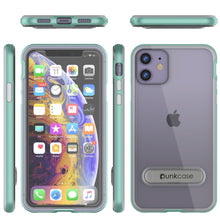 Cargar imagen en el visor de la galería, iPhone 12 Case, PUNKcase [LUCID 3.0 Series] [Slim Fit] Protective Cover w/ Integrated Screen Protector [Teal] (Color in image: Gold)
