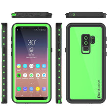 Cargar imagen en el visor de la galería, Galaxy S9 Plus Waterproof Case PunkCase StudStar Light Green Thin 6.6ft Underwater IP68 ShockProof (Color in image: white)
