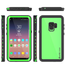 Cargar imagen en el visor de la galería, Galaxy S9 Waterproof Case PunkCase StudStar Light Green Thin 6.6ft Underwater IP68 ShockProof (Color in image: pink)
