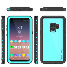 Cargar imagen en el visor de la galería, Galaxy S9 Waterproof Case PunkCase StudStar Teal Thin 6.6ft Underwater IP68 Shock/Snow Proof (Color in image: pink)
