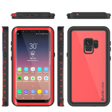 Cargar imagen en el visor de la galería, Galaxy S9 Waterproof Case PunkCase StudStar Red Thin 6.6ft Underwater IP68 Shock/Snow Proof (Color in image: teal)

