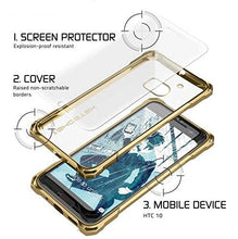 Cargar imagen en el visor de la galería, HTC 10 Case, Ghostek® Covert Gold Series Premium Slim Hybrid | w/Screen Protector | Ultra Fit (Color in image: Rose Pink)
