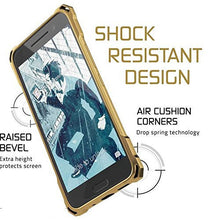 Cargar imagen en el visor de la galería, HTC 10 Case, Ghostek® Covert Gold Series Premium Slim Hybrid | w/Screen Protector | Ultra Fit (Color in image: Peach)
