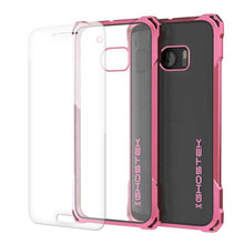 Cargar imagen en el visor de la galería, HTC 10 Case, Ghostek® Covert Pink Series Premium Slim Hybrid | w/Screen Protector | Ultra Fit (Color in image: Rose Pink)
