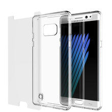 Cargar imagen en el visor de la galería, Note 7 Case Punkcase® LUCID 2.0 Clear Series Series w/ PUNK SHIELD Screen Protector | Ultra Fit (Color in image: black)
