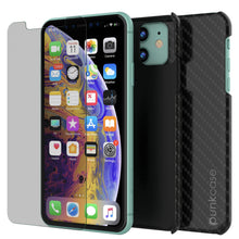 Load image into Gallery viewer, iPhone 11 Case, Punkcase CarbonShield, Heavy Duty &amp; Ultra Thin 2 Piece Dual Layer [shockproof] 
