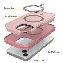Cargar imagen en el visor de la galería, Magnetic Soft TPU bumper Iphone 14 Plus (Color in image: Blue)
