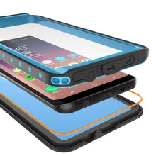 Cargar imagen en el visor de la galería, Galaxy S10e Waterproof Case PunkCase StudStar Light Blue Thin 6.6ft Underwater IP68 ShockProof (Color in image: pink)
