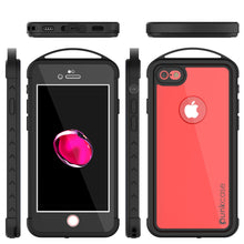 Load image into Gallery viewer, iPhone 7 Waterproof Case, Punkcase ALPINE Series, CLEAR | Heavy Duty Armor Cover (Color in image: black)
