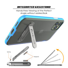 Cargar imagen en el visor de la galería, iPhone 11 Pro Case, PUNKcase [LUCID 3.0 Series] [Slim Fit] Armor Cover w/ Integrated Screen Protector [Blue] (Color in image: Red)
