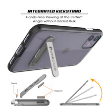 Cargar imagen en el visor de la galería, iPhone 11 Case, PUNKcase [LUCID 3.0 Series] [Slim Fit] Armor Cover w/ Integrated Screen Protector [Black] (Color in image: Red)
