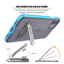 Cargar imagen en el visor de la galería, iPhone 12 Case, PUNKcase [LUCID 3.0 Series] [Slim Fit] Protective Cover w/ Integrated Screen Protector [Blue] (Color in image: Red)
