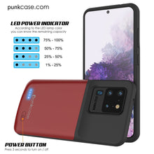 Load image into Gallery viewer, PunkJuice S20 Ultra Battery Case Red - Fast Charging Power Juice Bank with 6000mAh (Color in image: Gold)
