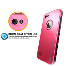 Cargar imagen en el visor de la galería, iPhone 5S/5 Waterproof Case, PunkCase StudStar Pink Case Water/Shock/Dirt Proof | Lifetime Warranty (Color in image: teal)
