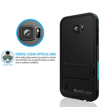 Cargar imagen en el visor de la galería, Galaxy S6 Waterproof Case, Punkcase SpikeStar Teal Water/Shock/Dirt/Snow Proof | Lifetime Warranty (Color in image: red)
