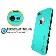 Cargar imagen en el visor de la galería, iPhone 5S/5 Waterproof Case, PunkCase StudStar Teal Case Water/Shock/Dirt Proof | Lifetime Warranty (Color in image: pink)
