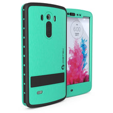Cargar imagen en el visor de la galería, LG G3 Waterproof Case, Ghostek Atomic Teal W/ Attached Screen Protector  Slim Fitted  LG G3 (Color in image: teal)
