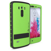 Cargar imagen en el visor de la galería, LG G3 Waterproof Case, Ghostek Atomic Green W/ Attached Screen Protector Slim Fitted (Color in image: green)
