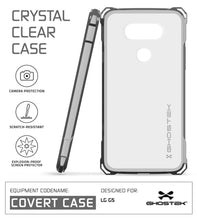 Cargar imagen en el visor de la galería, LG G5 Case, Ghostek® Space Grey Covert Premium Hybrid Protective Cover | Lifetime Warranty Exchange (Color in image: Red)
