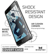 Cargar imagen en el visor de la galería, LG G5 Case, Ghostek® Space Grey Covert Premium Hybrid Protective Cover | Lifetime Warranty Exchange (Color in image: PInk)
