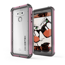 Cargar imagen en el visor de la galería, LG G6 WATERPROOF CASE | ATOMIC 3 SERIES | PINK (Color in image: Pink)
