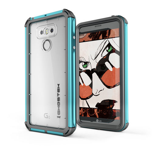 LG G6 WATERPROOF CASE | ATOMIC 3 SERIES | TEAL (Color in image: Teal)