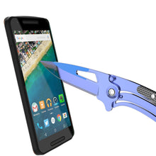 Load image into Gallery viewer, LG Nexus 5X Punkcase Glass SHIELD Tempered Glass Screen Protector 0.33mm Thick 9H Glass 
