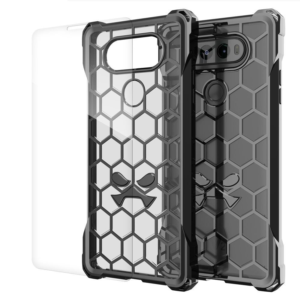 LG v20 Case, Ghostek® Covert Space Grey, Premium Impact Armor | Lifetime Warranty Exchange (Color in image: space grey)