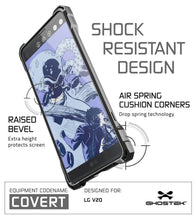 Load image into Gallery viewer, LG v20 Case, Ghostek® Covert Space Grey, Premium Impact Armor | Lifetime Warranty Exchange (Color in image: gold)
