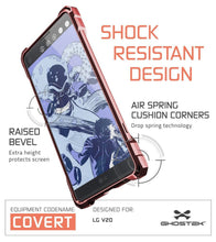 Cargar imagen en el visor de la galería, LG v20 Case, Ghostek® Covert Peach, Premium Impact Protective Armor | Lifetime Warranty Exchange (Color in image: space grey)
