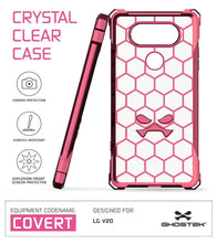 Cargar imagen en el visor de la galería, LG v20 Case, Ghostek® Covert Rose Pink, Premium Impact Protective Armor | Warranty (Color in image: space grey)
