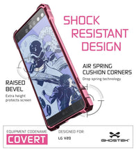 Cargar imagen en el visor de la galería, LG v20 Case, Ghostek® Covert Rose Pink, Premium Impact Protective Armor | Warranty (Color in image: peach)
