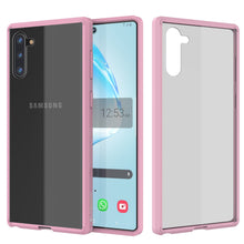 Cargar imagen en el visor de la galería, Galaxy Note 10 Punkcase Lucid-2.0 Series Slim Fit Armor Crystal Pink Case Cover (Color in image: Crystal Pink)
