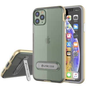 iPhone 12 Pro Case, PUNKcase [LUCID 3.0 Series] [Slim Fit] Protective Cover w/ Integrated Screen Protector [Gold] (Color in image: Gold)