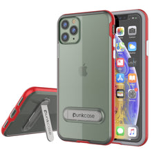 Cargar imagen en el visor de la galería, iPhone 11 Pro Case, PUNKcase [LUCID 3.0 Series] [Slim Fit] Armor Cover w/ Integrated Screen Protector [Red] (Color in image: Red)
